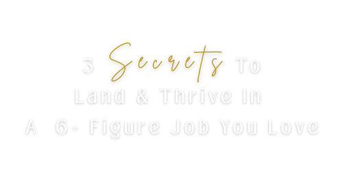 Career Clarity Masterclass Career Clarity Masterclass