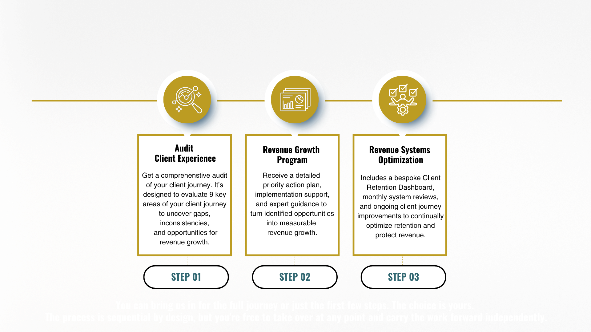 Green and Blue Simple Sales Process Presentation (11)